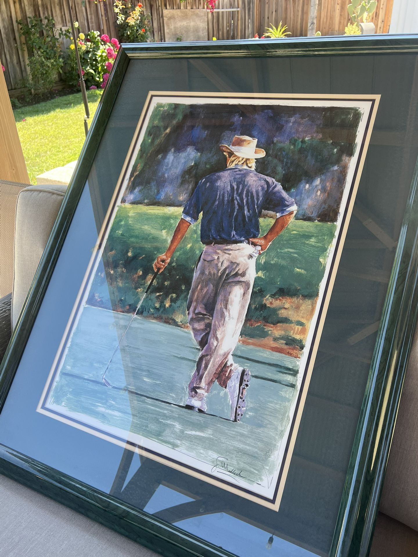 “Greg Norman” by artist Scott Medlock
