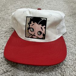 Vtg 1993 Betty Boop MGM Grand Las Vegas Embroidered SnapBack