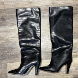 H&M Women's Black Boots Size 8