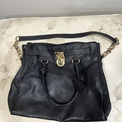 Michael Kors Leather Black Bag