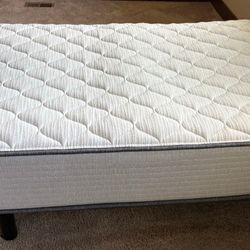 Twin Size Xl Adjustable Bed Head & Foot with Beautyrest Mattress