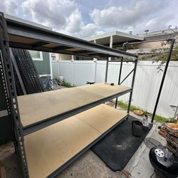 Uline Steel Storage Shelves (8 Feet Long)