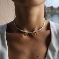 Choker Mama De Perlas 