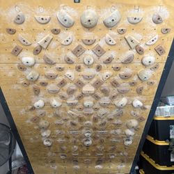 Tension Board 1 (TB1)  5x10 (short/narrow) Layout - All Sets (A/B/C + Feet)