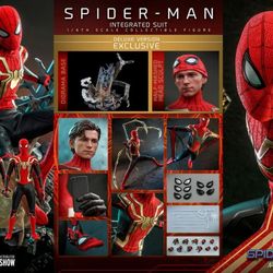 Hot Toys Spiderman Integrated Suit Deluxe No Way Home 1/6