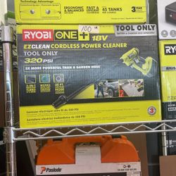 Ryobi EZ Clean Cordless Power Cleaner 320 PSI