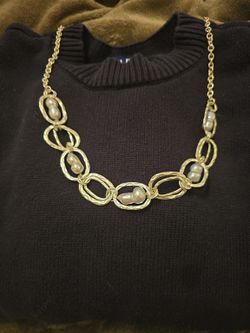 Pearl Statement Necklace
Modernist Sterling Silver & Baroque