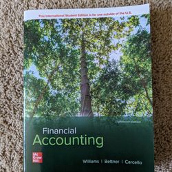 Financial Accounting Textbook 18th Edition (Paperback)