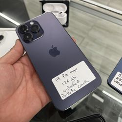 Purple 14 Pro Max Unlocked. Cash Or $50 Down W Approval 