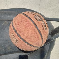 Basketball  And Basketball Hoop