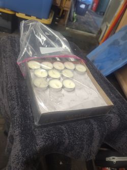80 plus tea lights..