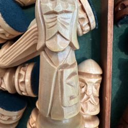 ***Custom made wooden Chess Set***
