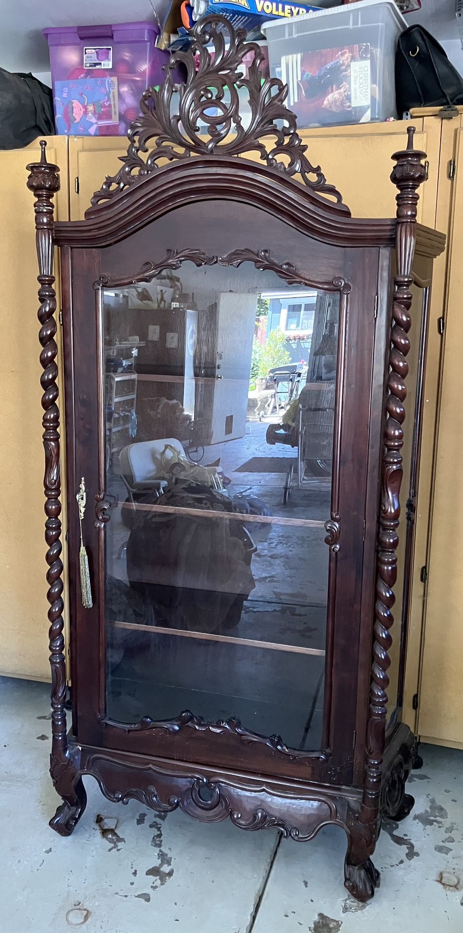 Antique Curio Cabinet