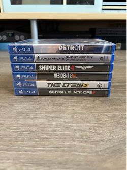 Sealed PlayStation 4 Games