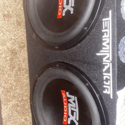 MTX 12 inch subwoofers