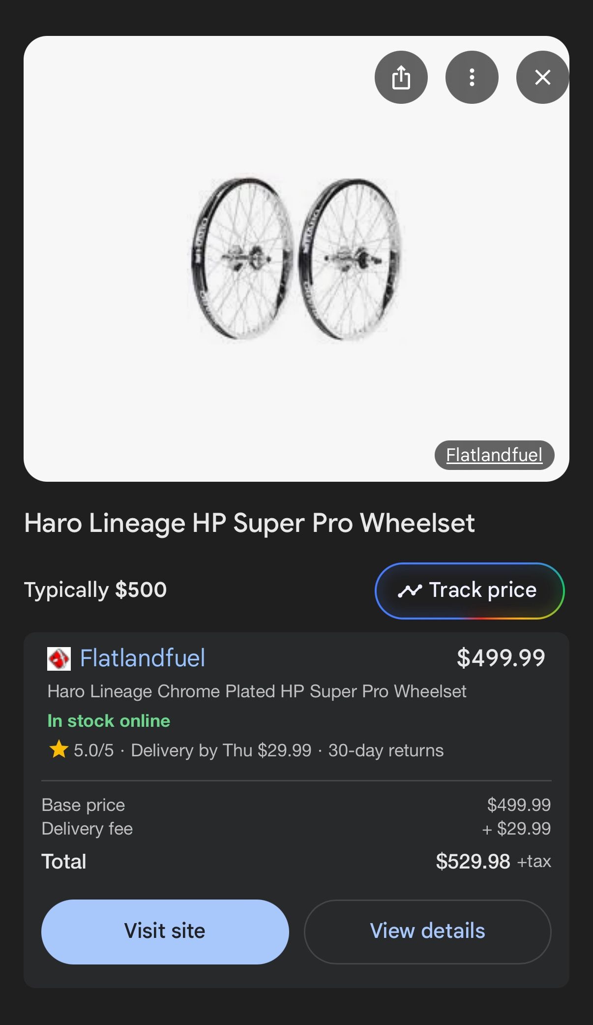 Triple Chrome 20inch Diamondback BMX Bike