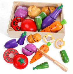 Play vegetables Wood Set