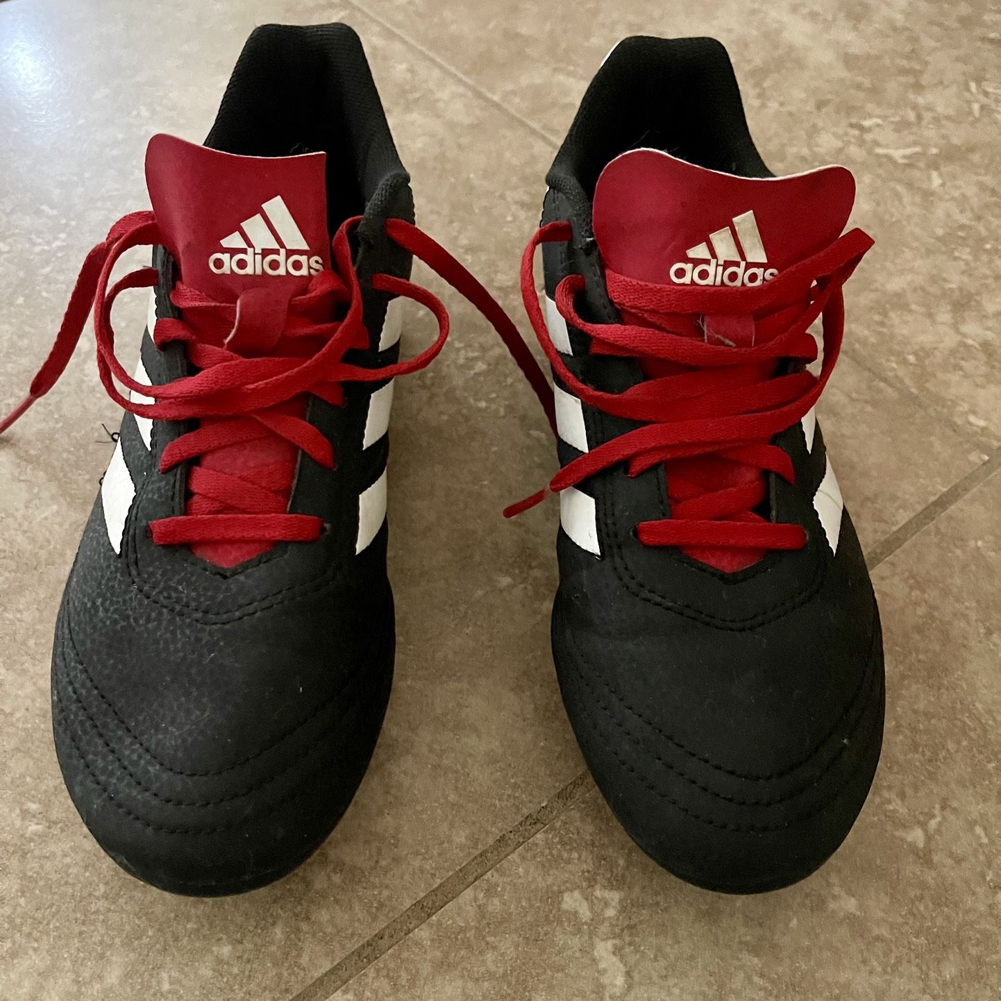 Adidas Black, Red, White SGC 753002 Cleats Soccer Shoes US Size 7.5 Black Men main image 3