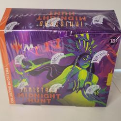 Magic The Gathering MTG - Midnight Hunt Collector Box Sealed