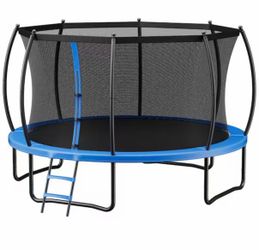 Trampoline Safety Net, 14 Ft  8 pole