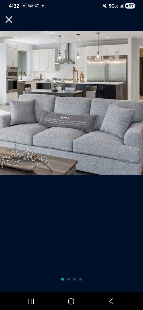 New Grey Sofa