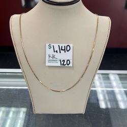 14K Chain 10.8Grams 