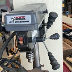 8 Inch Central Machinery Bench Drill Press