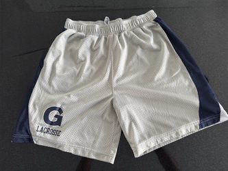 Georgetown Lacrosse Mesh Athletic Shorts, Laxworld, size M