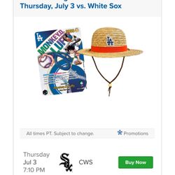 Dodgers Tickets , One Piece Night 