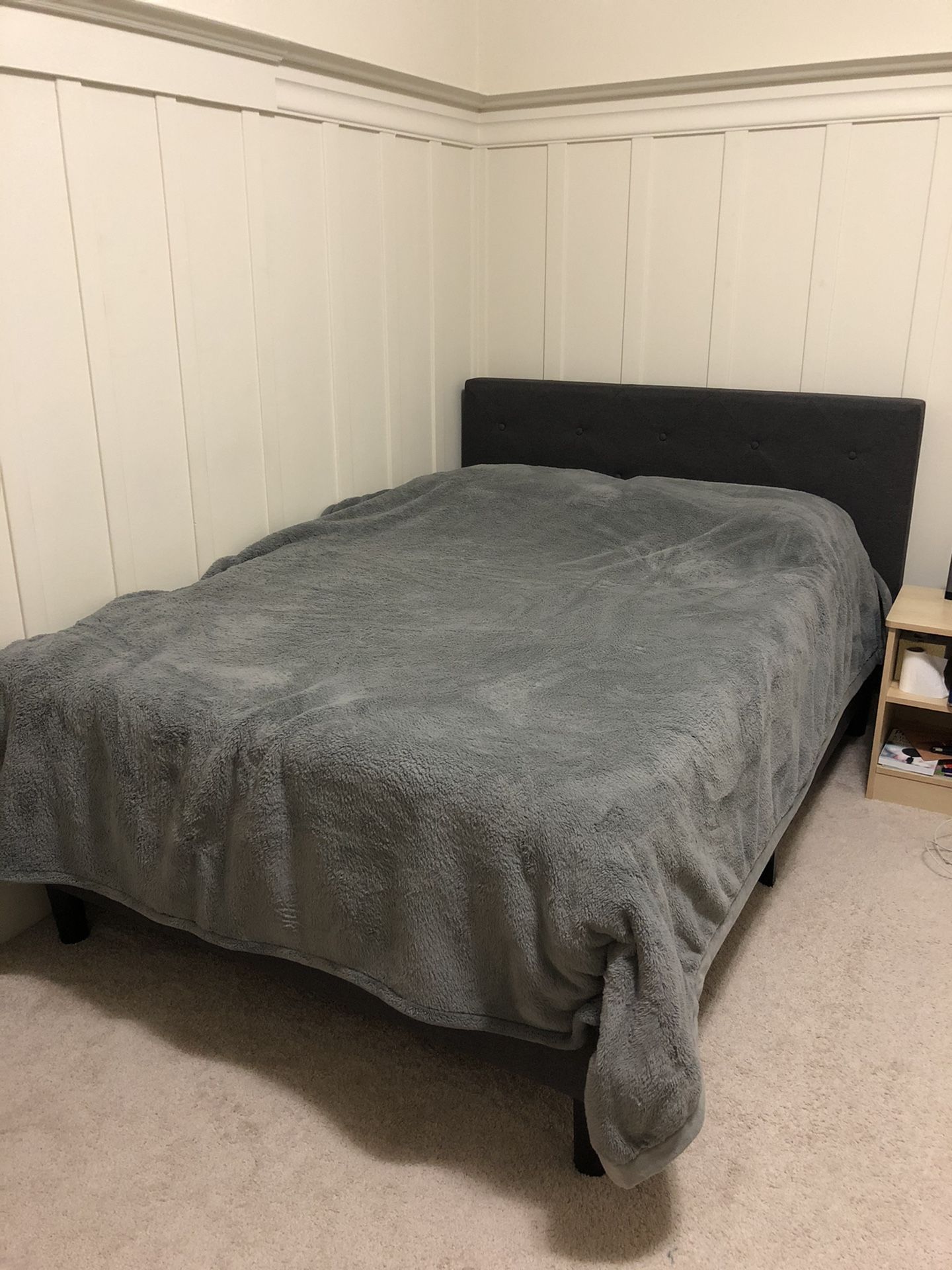 Zinus NEW FULL Bed Frame with Slats- must sell TODAY!