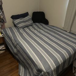 Queen Size Bed with Frame
