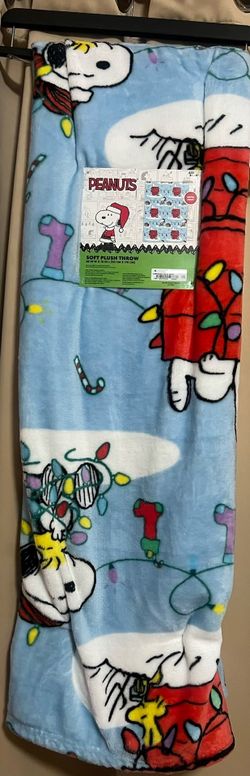 Snoopy Christmas blanket
