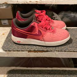 Nike Air Force 1 Low Fusion Red