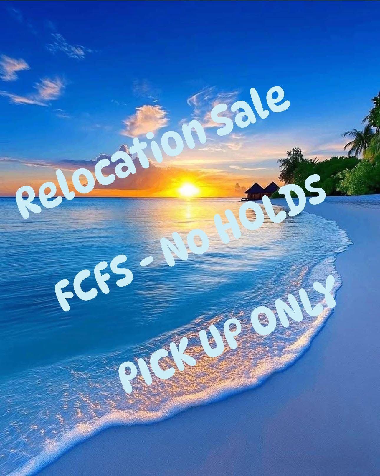 Relocation Sale