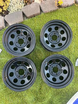Black Bullet hole rims