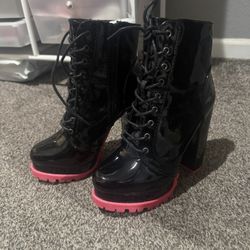 Platform Ankle Boots