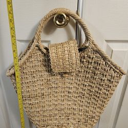 Large Straw Bag