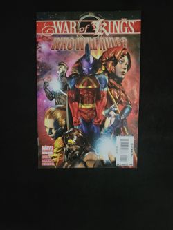 War of Kings Who Will Rule? #1 Marvel Comics