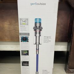 Dyson - Gen5 Outsize Cordless Vacuum With 8 Accessories- Nickel/Blue ( Brand New )