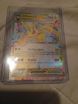 Jolteon pokemon card