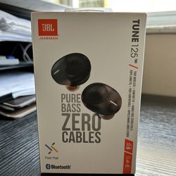 For Sale  JBL Harman Tune 125tws Earbuds - New Condition