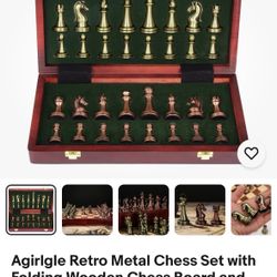 Classic Retro Metal Chess https://offerup.com/redirect/?o=U2V0Lk5ldw== In The Box