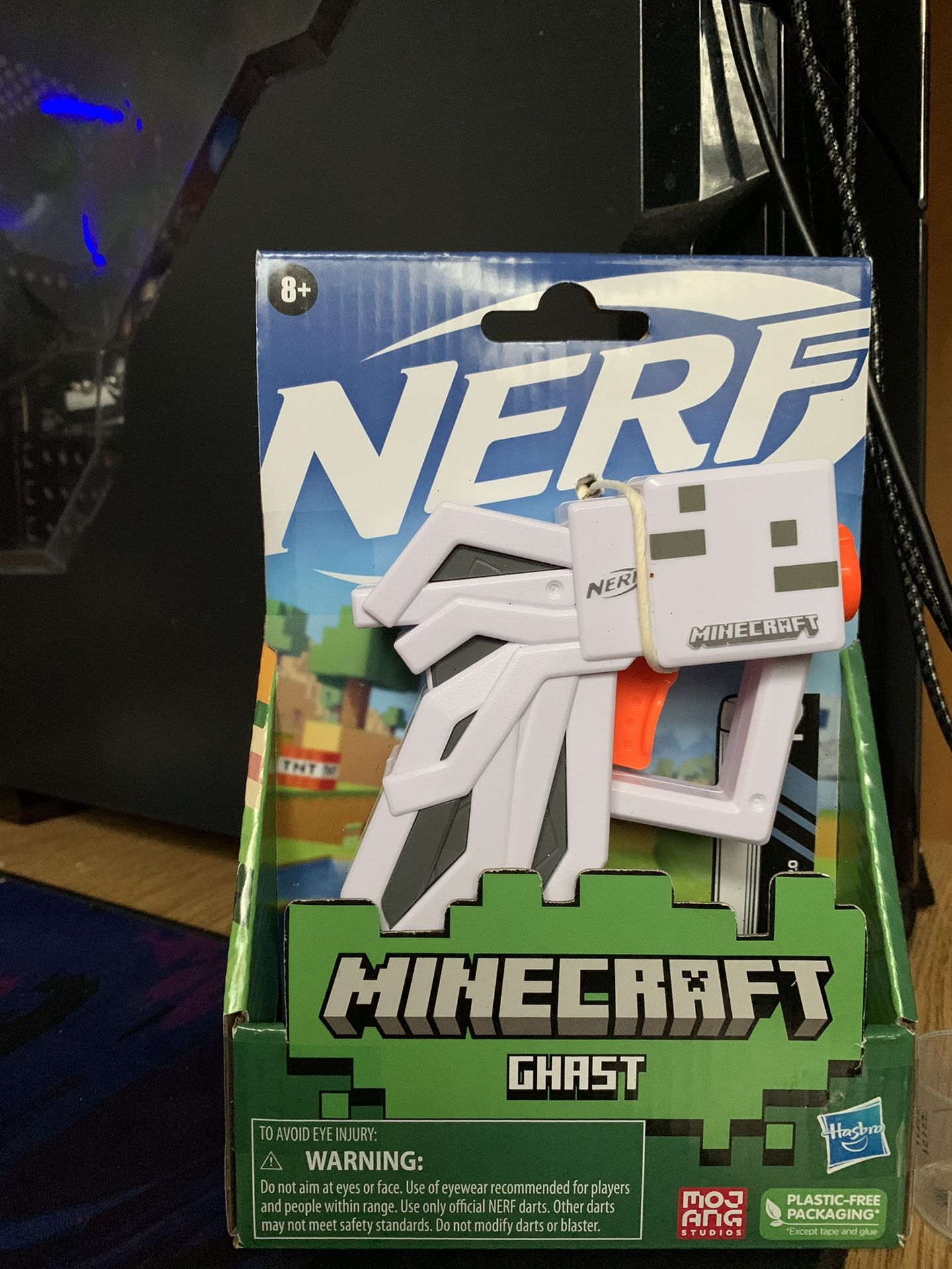 Nerf Colab With Minecraft Pistol