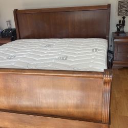 Cal King Sleigh Bed