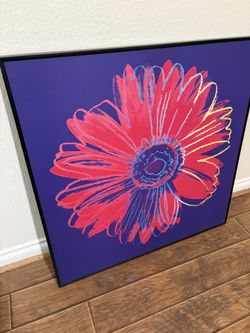 ✨ Large 36x36 Warhol-Style “Daisy” Pop Art Print – From Wynn Las Vegas ✨