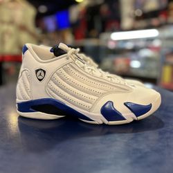 Air Jordan 14 Retro Hyper Royal Size 10.5 Men Shoes 