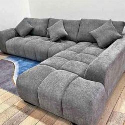 New Sectional Grey 123”