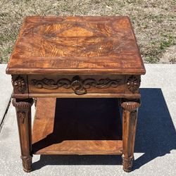 Antique Table With Drawer