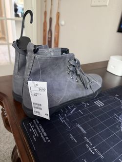 Gray Boots (New - Never Used), Size 11.5