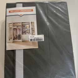 Bed Sheet Organizer And Storage 